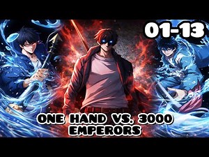 (01-13) ONE HAND VS. 3000 EMPERORS | ENGLISH MANHWA RECAP