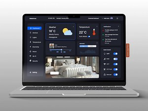 Challenge #0021. Home monitoring dashboard