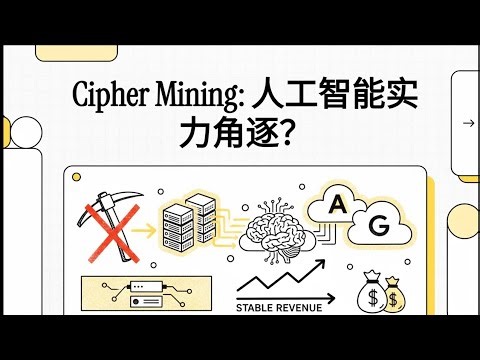 $CFR暴涨20%！85亿美金超级大单，Cipher Mining转型AI数据中心巨头