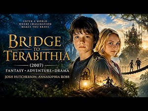 🕊(En) Bridge to Terabithia (2007) | Fantasy Adventure Drama | Josh Hutcherson, AnnaSophia Robb