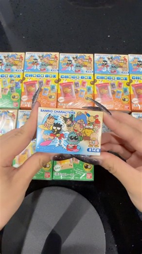 今日発売のサンリオチョコボックス開封したら､､､💕#サンリオ#開封動画 #チョコボックス