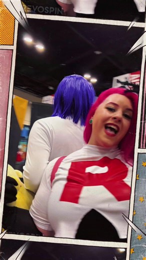 Team Rocket did a takeover on day 4 of Megacon, but looks like we blasted off again! #teamrocket #pokemon #megacon #couplescosplay @Geena D'Andrea