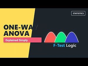 One-Way ANOVA Explained: Understanding F-Test for Multiple Groups