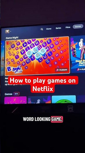 How to play games on Netflix #netflix #netflixgames