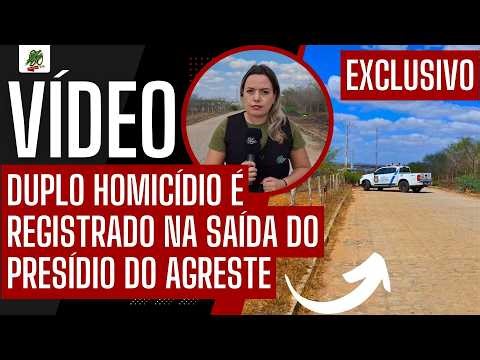 Double homicide recorded at the exit of the Agreste prison.