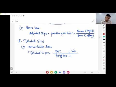 IAS 33 revisio theory and Q1