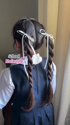 School Hairstyle Ideas for Girls | Simple and Easy Hairdos