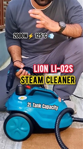 Lion LI-02S Steam Cleaner 🔥 Window Glass Cleaning Test | Glass Wiper Demo | Attachment Series Part 2