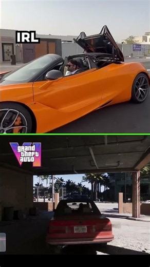 GTA 6 vs Real Life — They Matched It PERFECTLY! 🤯#gta6 #gtavi #gta6cars