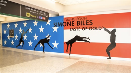 Simone Biles getting into the restaurant business with Bush Airport eatery