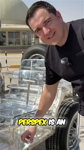 See Through Car: Driving with a Transparent Floor! #shorts