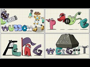 Alphabet Lore PARODY COMPILATION / Alphabet Lore animation @Mike Salcedo