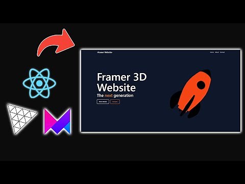 動きのあるアニメーションWebサイト簡単に作る方法を解説します【React/framer-motion/three.js】