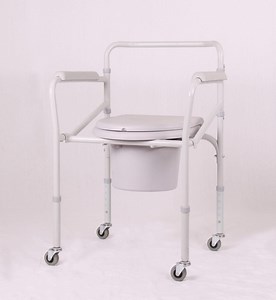 [Hot Item] Commode Chair, with Wheels (YJ-7100G)