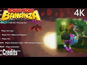 Donkey Kong Bananza Credits 4K