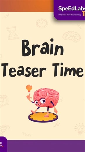 SpeedLabs Tutor on Instagram: "🧠 Brain Teaser Time! 💡 Can you crack this code? 👀💻 A simple-looking line… but do you really know what it does? 👉 Think before you answer! 💬 Drop your answer in the comments ✍️ Bonus points if you explain HOW it works 📌 Save this if you enjoy quick brain teasers like this! At SpeEdLabs Tutor, we don’t just teach coding — we train thinking, logic, and clarity 🚀 Book Free demo Trial Classes today! #BrainTeaserTime #CodingForKids #LearnToThink #PythonBasics #Sm