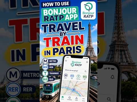 Paris Metro Bus Made Easy! How to Use the Bonjour RATP App