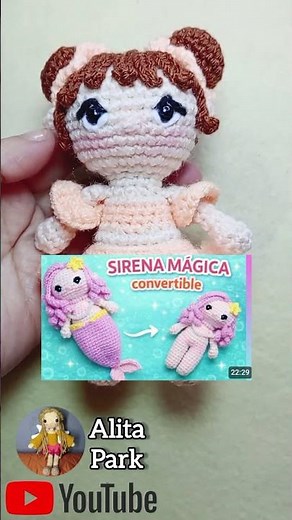 Amigurumi Ballerina 🩰🧶 | Crochet step by step ✨💖 #crochettutorial #ballet #crocheteddoll #magic #...