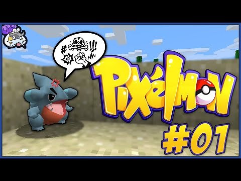 This Gible insulted me! - Pixelmon Ep. 1