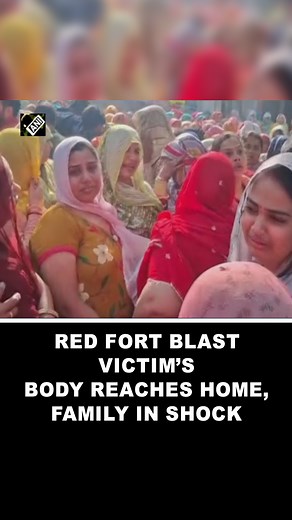 89K views · 1.8K reactions | Delhi bomb blast victim’s body brought to Amroha; family mourns the tragic loss #RedFortBlast #Ashok #Amroha #BlastVictim #TragicLoss #TerrorAttack #DelhiBlast #Mourning #Condolences #NationalTragedy #Peace #InnocentLivesLost | Asian News International (ANI) | Facebook