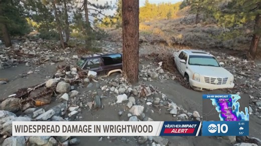 California Winter Storm: Thunderstorms, Rain and Snow - 5 p.m. Update