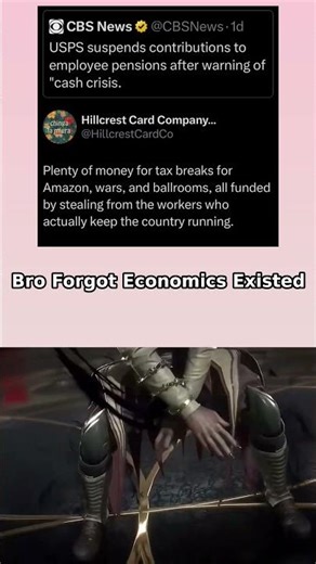 Bro Forgot Economics Existed