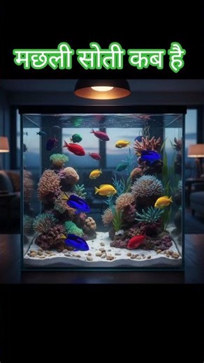 Machli Soti Kab h?🤔 #aquarium #fishkeeping #aquascape #viral #fishshorts #trending #guppyfish