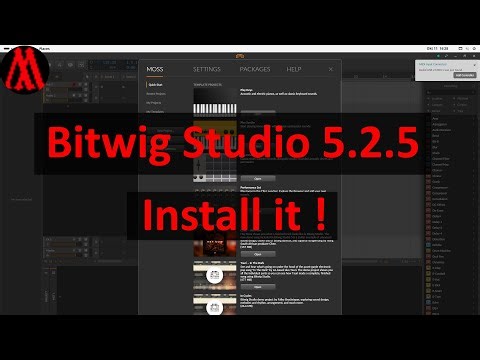 Bitwig Studio 5.2.5: Install it!