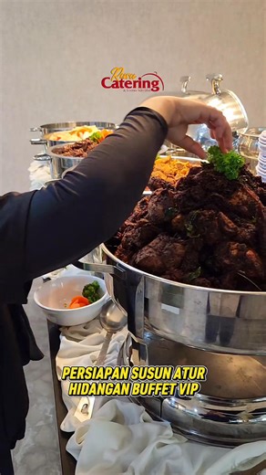 PERSIAPAN SUSUN ATUR HIDANGAN BUFFET VIP by Rasa Catering Putrajaya #boskatering #rasacateringputrajaya #kateringputrajaya #kateringselangor #kateringkl #kateringvip #kateringdiraja | Rasa Catering Putrajaya