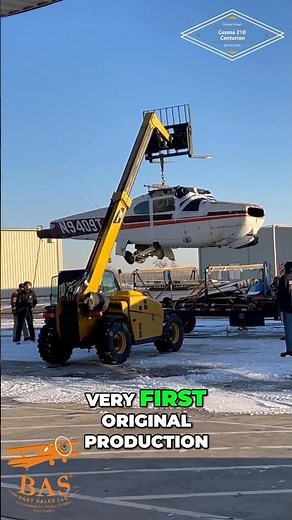New in the BAS Disassembly Hangar- Cessna 210 Centurion!