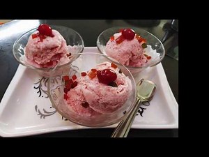 Watermelon Ice cream recipe | Summer recipes