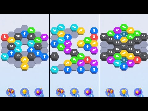 Hexa Run All Levels 31-40 Gameplay Walkthrough