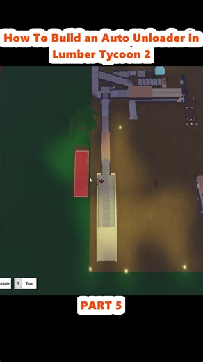 How To Build an Auto Unloader in Lumber Tycoon 2 (5)