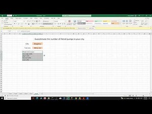 Guestimate -Numer of petrol pumps in Bengaluru city