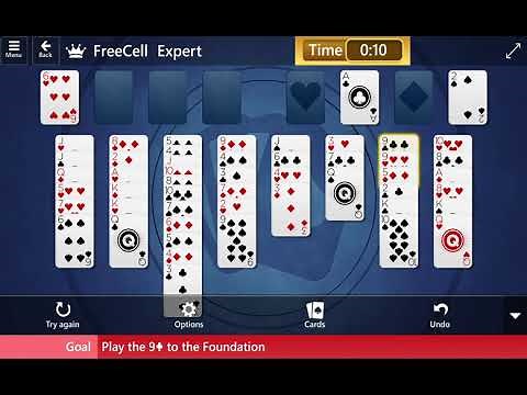 Microsoft Solitaire Collection: FreeCell - Expert - August 4, 2020