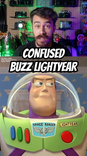 Why Does Buzz Lightyear Freeze in Toy Story #toystory #buzzlightyear #shorts #movie