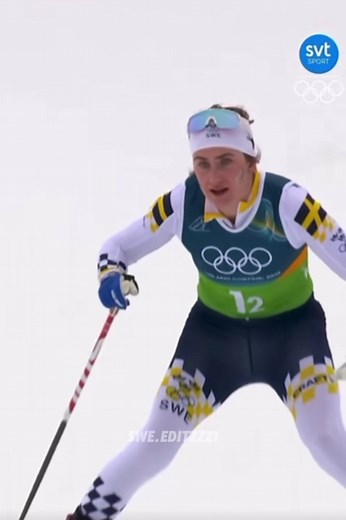 Sjuk comeback🥈 #längdskidor #sweden #silver #olympics2026 #foryou