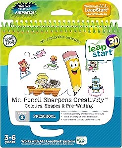 LeapFrog 462603 LeapStart Mr. Pencil Sharpens Creativity, Multi