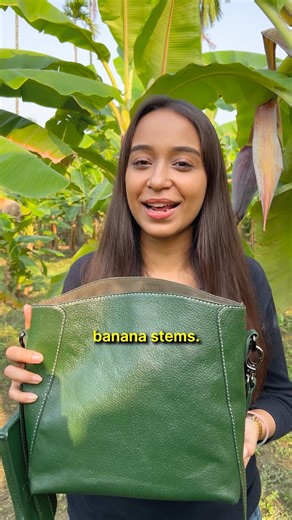 Banofi Leather is an Indian climate-tech startup that creates sustainable leather alternatives. Their goal is simple: to protect our planet by developing better materials for the future.🎋🤍 Their leather has a much lower environmental impact than animal leather or plastic-based leather. The material can be used across fashion, furniture, and even the automotive industry. 🤯👜 They also won the Hult Prize 2023, the world’s largest student startup competition, beating over 10,000 teams. 🏆✨ @bano