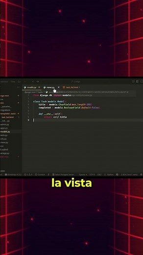 Cómo Django Realmente Conecta el Modelo al HTML