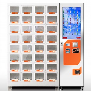 [Hot Item] Delivery Food or Parcel Locker Vending Machine Order Pickup Lockers