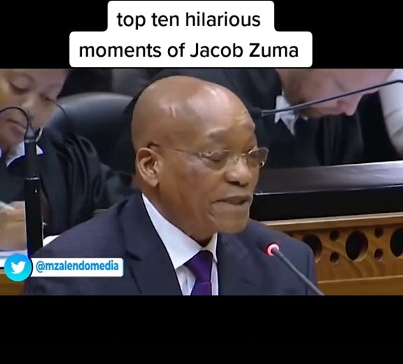 Top Ten Hilarious Moments of Jacob Zuma