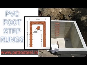 How to Install PVC Foot Step Rungs | Easy & Durable Solution for Manholes