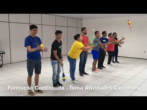 ATIVIDADES CIRCENSES - coreografias com implementos no circo | Vivendo a Educação Física