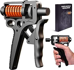 Hand Exerciser Grips for Strength Training, Grip Strength for Man and Women Hand Grip Strength Trainer with Adjustable (44-154lbs), Hand Squeezer Grip Strength for Muscle Building & Injury Recover