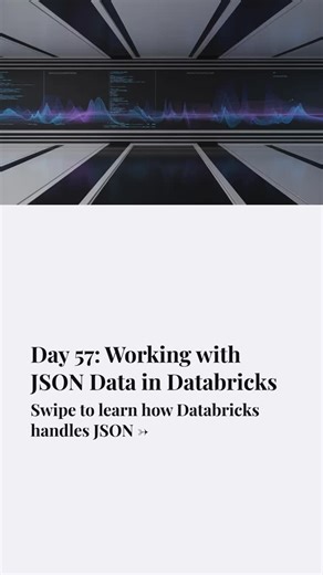 Durga Jobs on Instagram: "🗂 JSON = The backbone of APIs and semi-structured data. ⚡ Databricks turns JSON into clean DataFrames for analytics. 👉 Learn file handling with real-time examples at DURGASOFT. 📅 Batch: Online Azure Databricks Classes 👨‍🏫 Faculty: Expert Trainers 💻 Zoom Live + Recordings #JSONFiles #AzureDatabricks #BigData #ApacheSpark #SemiStructuredData #DataEngineering #DURGASOFT #DatabricksTraining #LearnWithDurgaSoft #CareerGrowth"