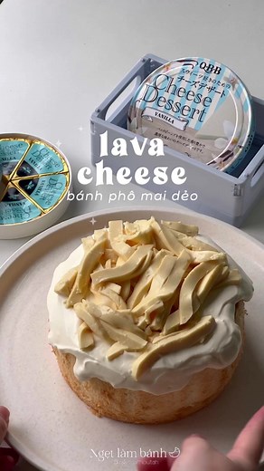 Cách làm bánh phô mai dẻo tại nhà - Hà Cooking