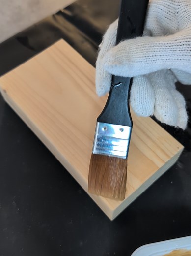手作り表札の書道DIY