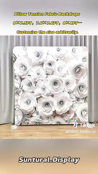 Hot Sale: Pillow Tension Fabric Backdrops for Events