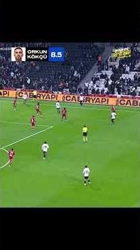 Orkun Kökçü vs Antalyaspor 2026 | Player Ratings #beşiktaş #orkunkökçü #football #trending #shorts